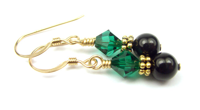 MUSKAN GREEN EARRINGS – I Jewels