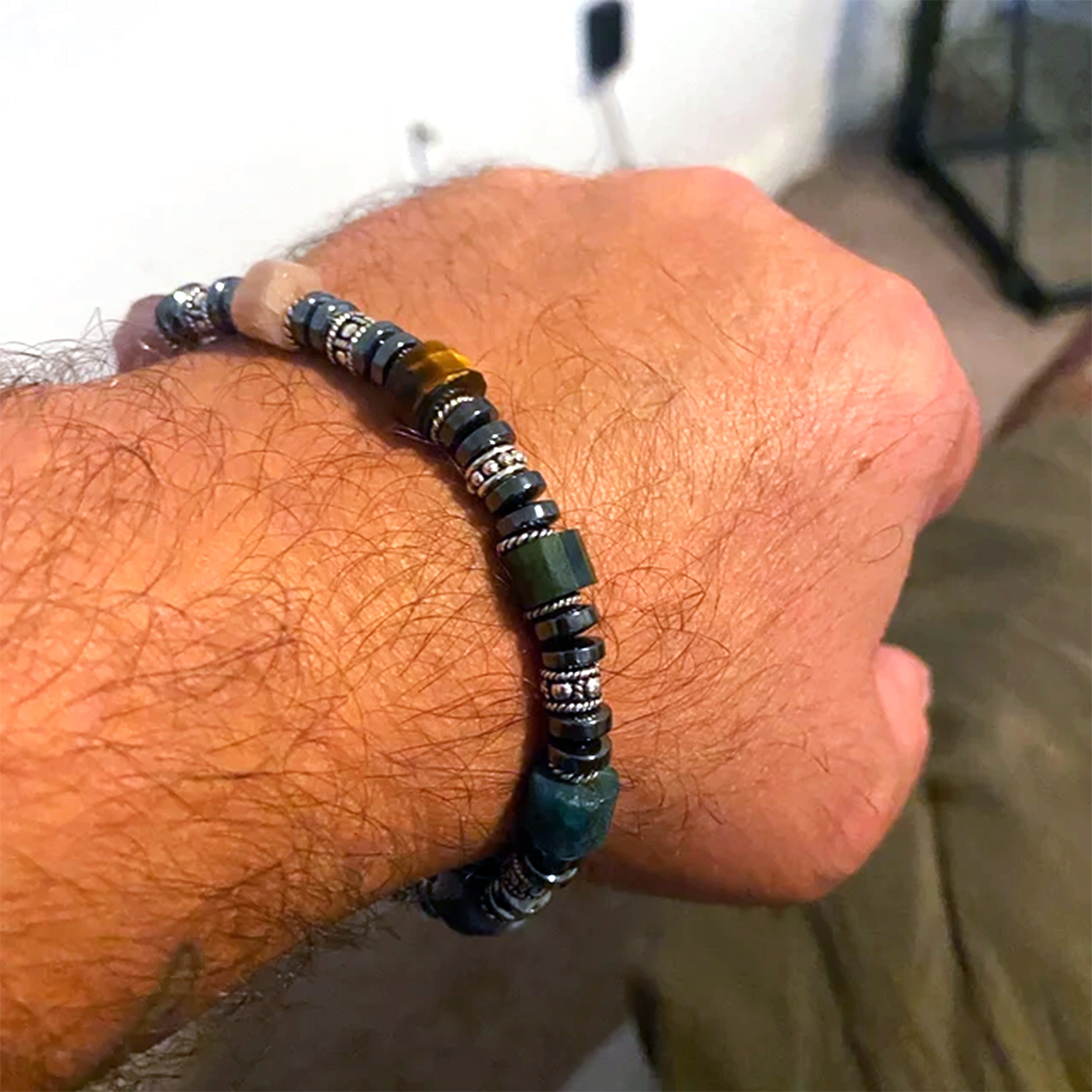 Men chakra deals bracelet