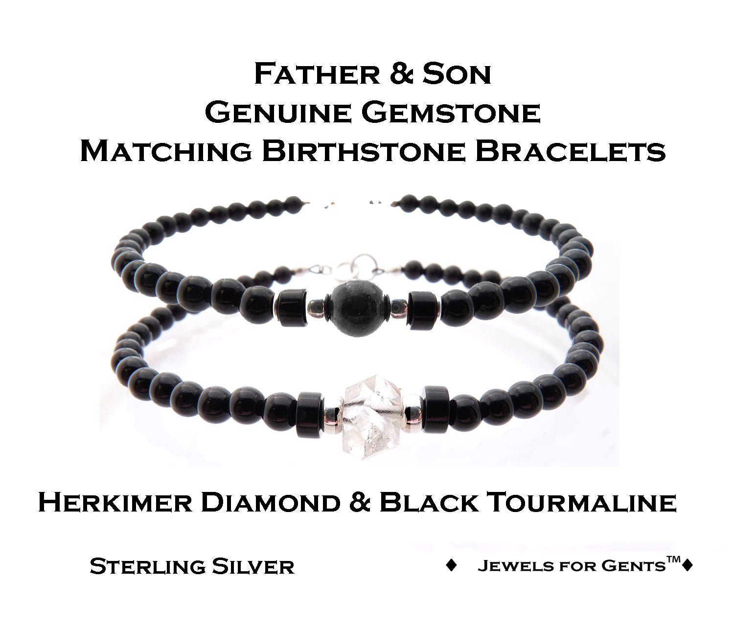 Father and online son matching bracelets