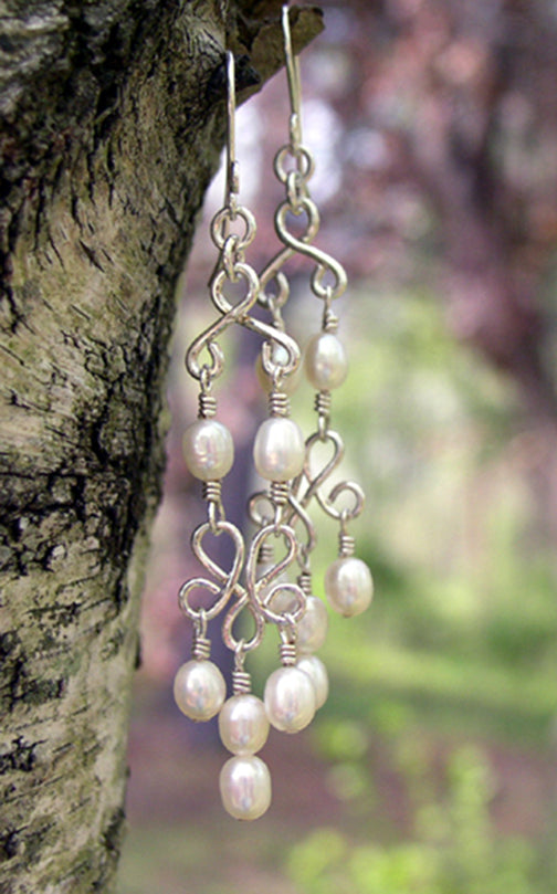 Tahitian Pearl Chandelier Earrings | CELLINI JEWELERS