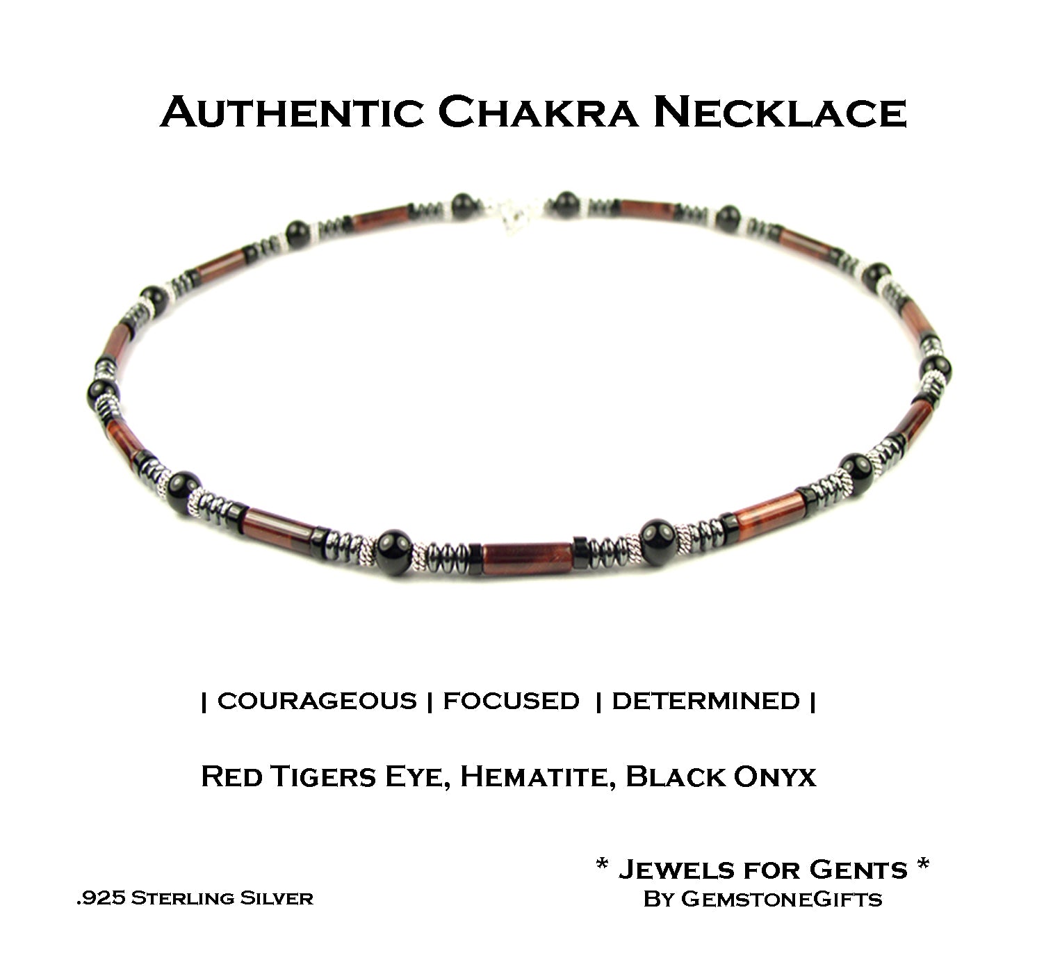 Stainless steel Irregular Hip Hop Handmade Beaded Necklace - 1001556472